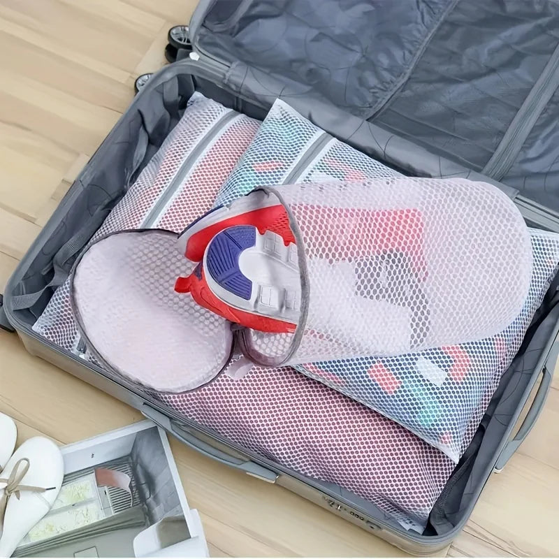 Large Honeycomb Mesh Laundry Bags for Shoes & Delicates Mesh Laundry Bag Axl