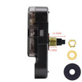 YOUNGTOWN Silent Sweeping Quartz Wall Clock Movement 12888 Clock Movement Axl Shaft Length 14.5MM
