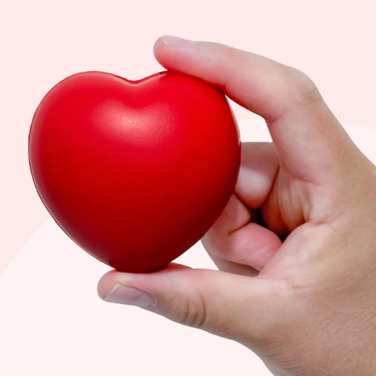 Heart Shaped Stress Ball – PU Grip & Finger Training Tool Grip Exercise Ball Axl