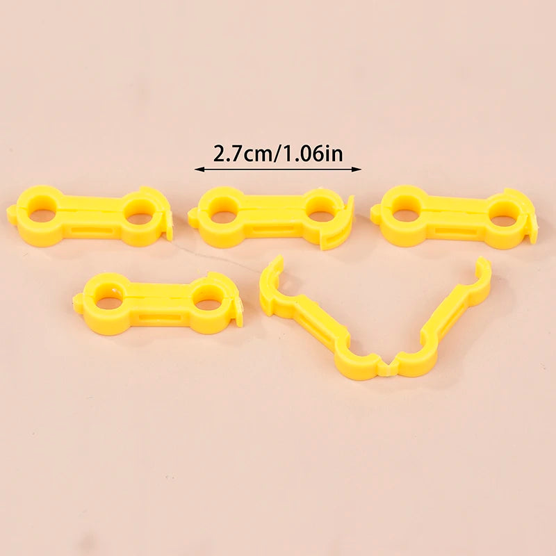 5-Pack Plastic Bird Leg Rings – 4/5/6mm for Parrots & Pigeons Bird Leg Rings Axl A2