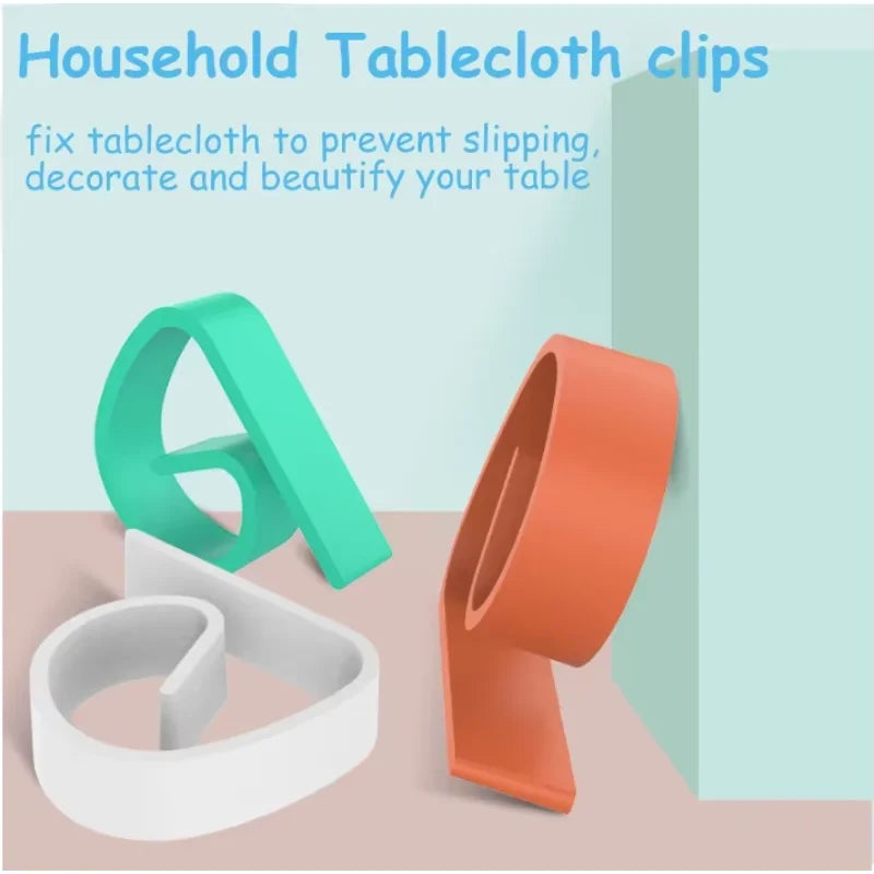 Plastic Tablecloth Clips – Anti-Slip Table Cover Clamps Tablecloth Clips Axl