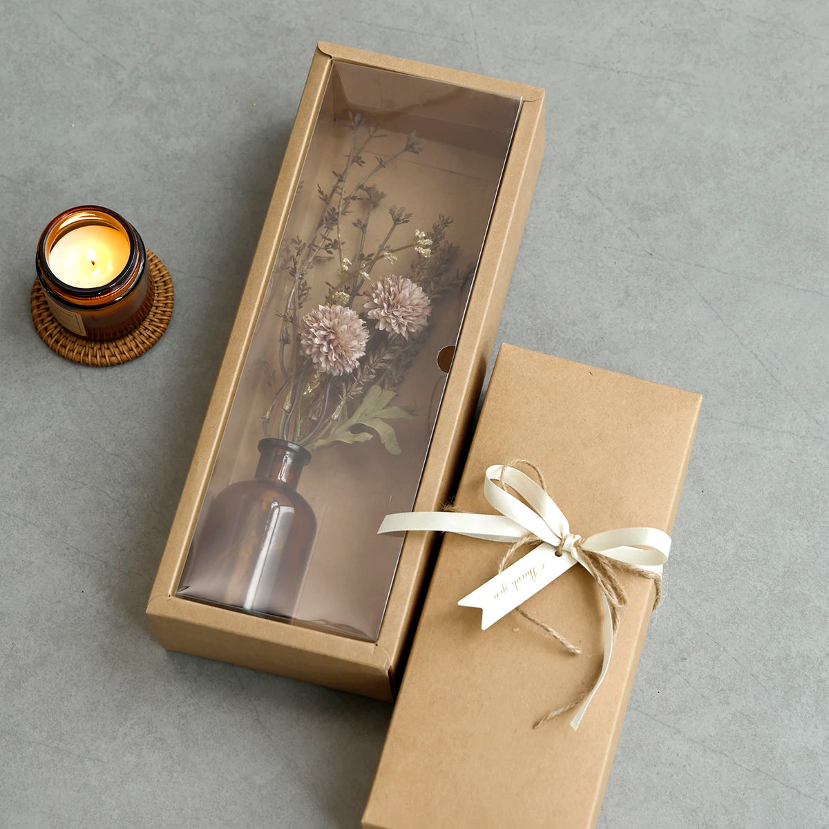 Silk Peony Artificial Flower Bouquet – Wedding & Home Decor Artificial Flower Bouquet Axl 3 with vase and box 1 pc