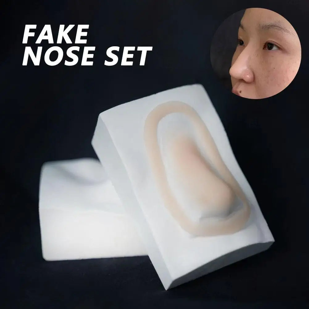 Silicone Fake Nose Kit – Halloween & Cosplay Special FX Costume Makeup Prosthetic Axl