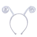 Bug Antenna Headband – Halloween Costume Hairband Kids & Adults Costume Headband Axl white