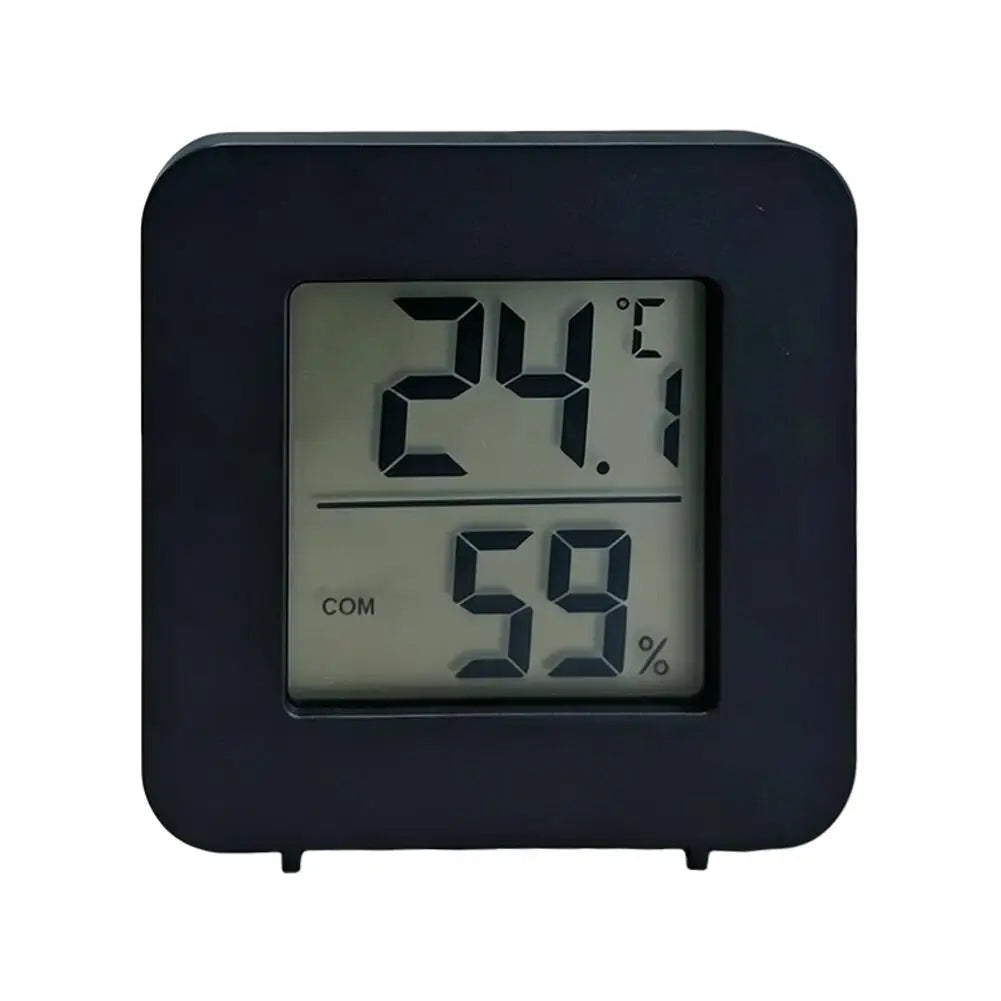 Mini LCD Thermometer Hygrometer – Indoor Temp & Humidity Meter Digital Thermometer Hygrometer Axl Black