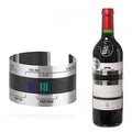 LCD Wine Bottle Collar Thermometer – Snap Clip for Champagne Wine Bottle Thermometer Axl Default Title