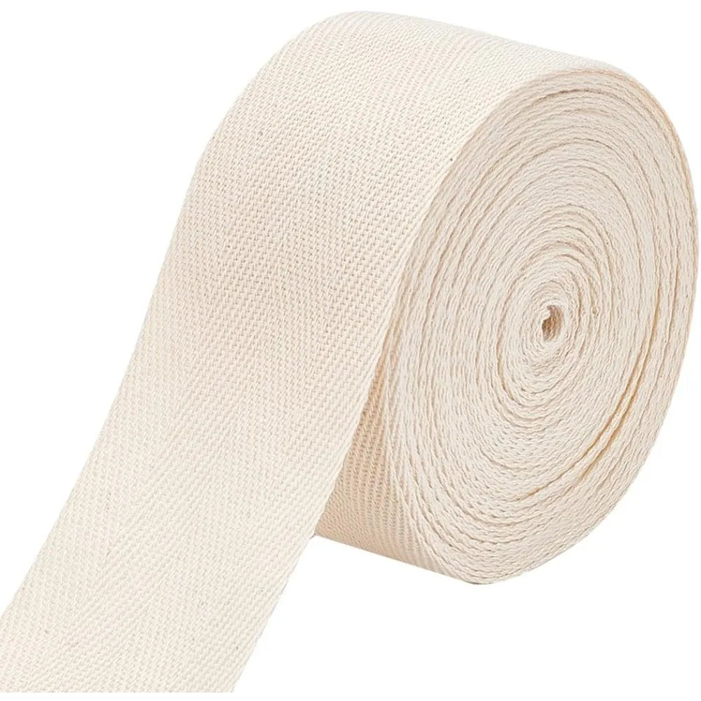 10M Herringbone Twill Tape 50mm Cotton Ribbon – DIY Craft Craft Ribbon Tape Axl AECH04-18042