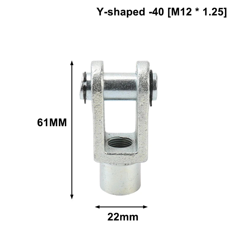 SC Cylinder Y-Type & I-Type Connector Fittings | MAL/MA Pneumatic Cylinder Fitting Axl Y 40