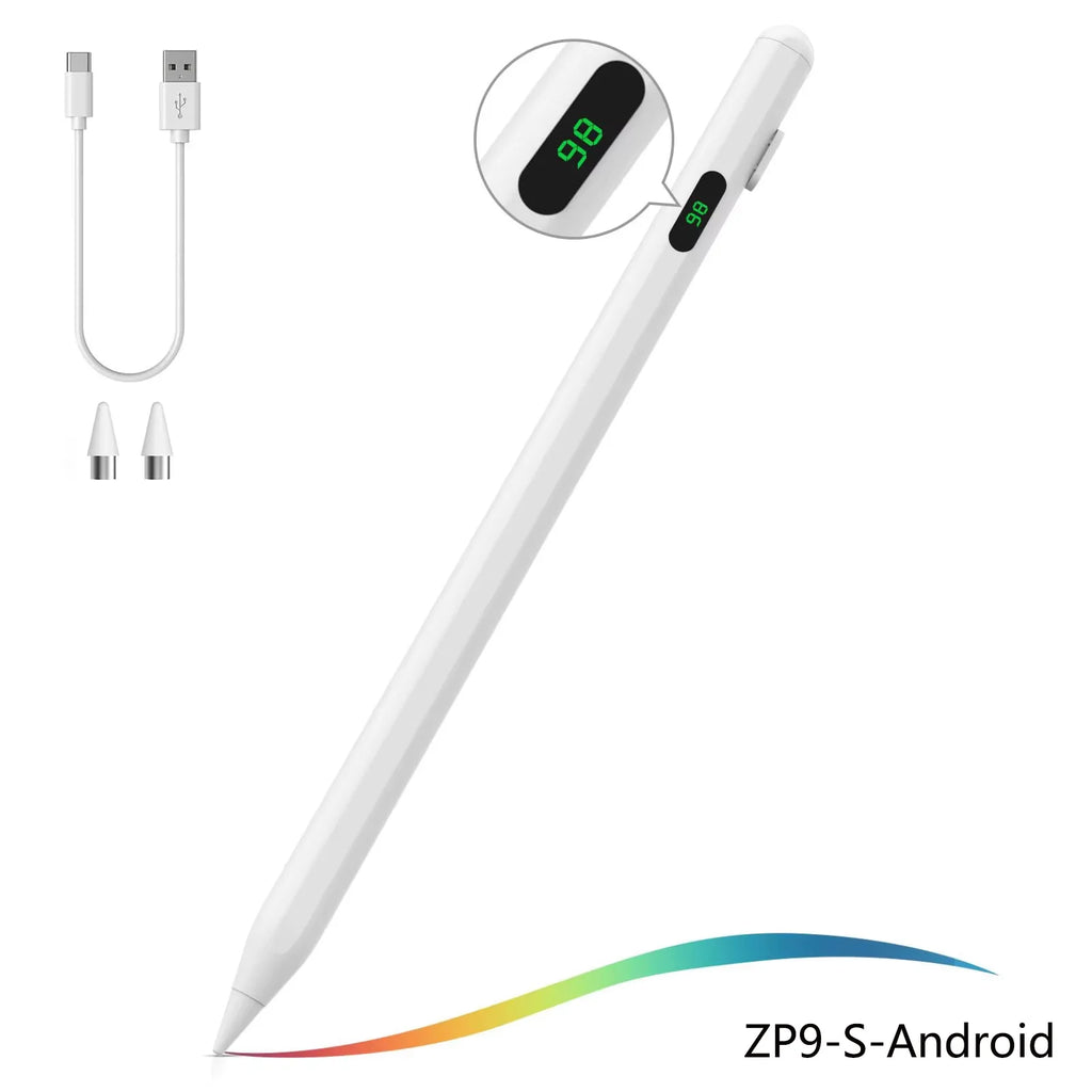 DIXSG Universal Capacitive Stylus Pen for Tablet & Phone Capacitive Stylus Pen Axl ZP9-S-white