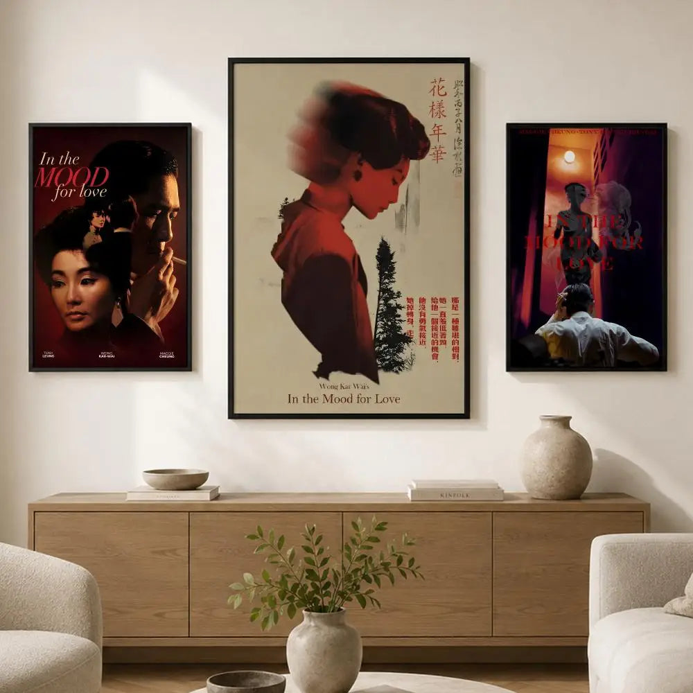In the Mood for Love Movie Poster – Waterproof PVC Wall Art Wall Art Poster Axl