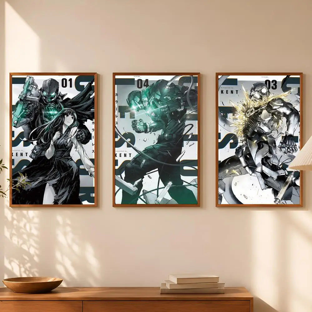 Self-Stick Cartoon Wall Art Poster – Waterproof HD Decor Wall Art Poster Axl