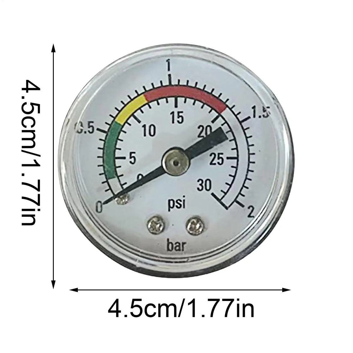 Pool Filter Pressure Gauge – Easy Read Sand Filter Tester Pool Pressure Gauge Axl
