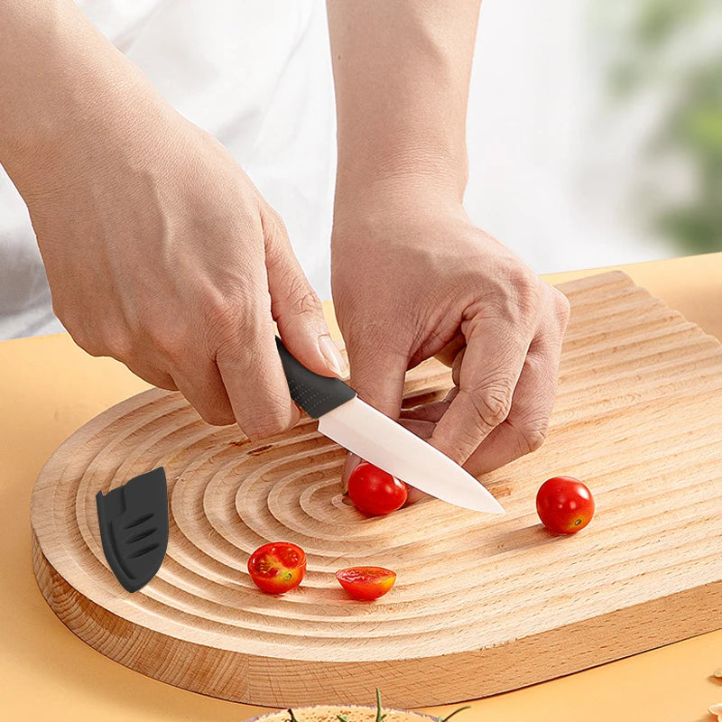 Ceramic Paring Knife 3/4/5 Inch – Rust-Free with Blade Cover Ceramic Paring Knife Axl