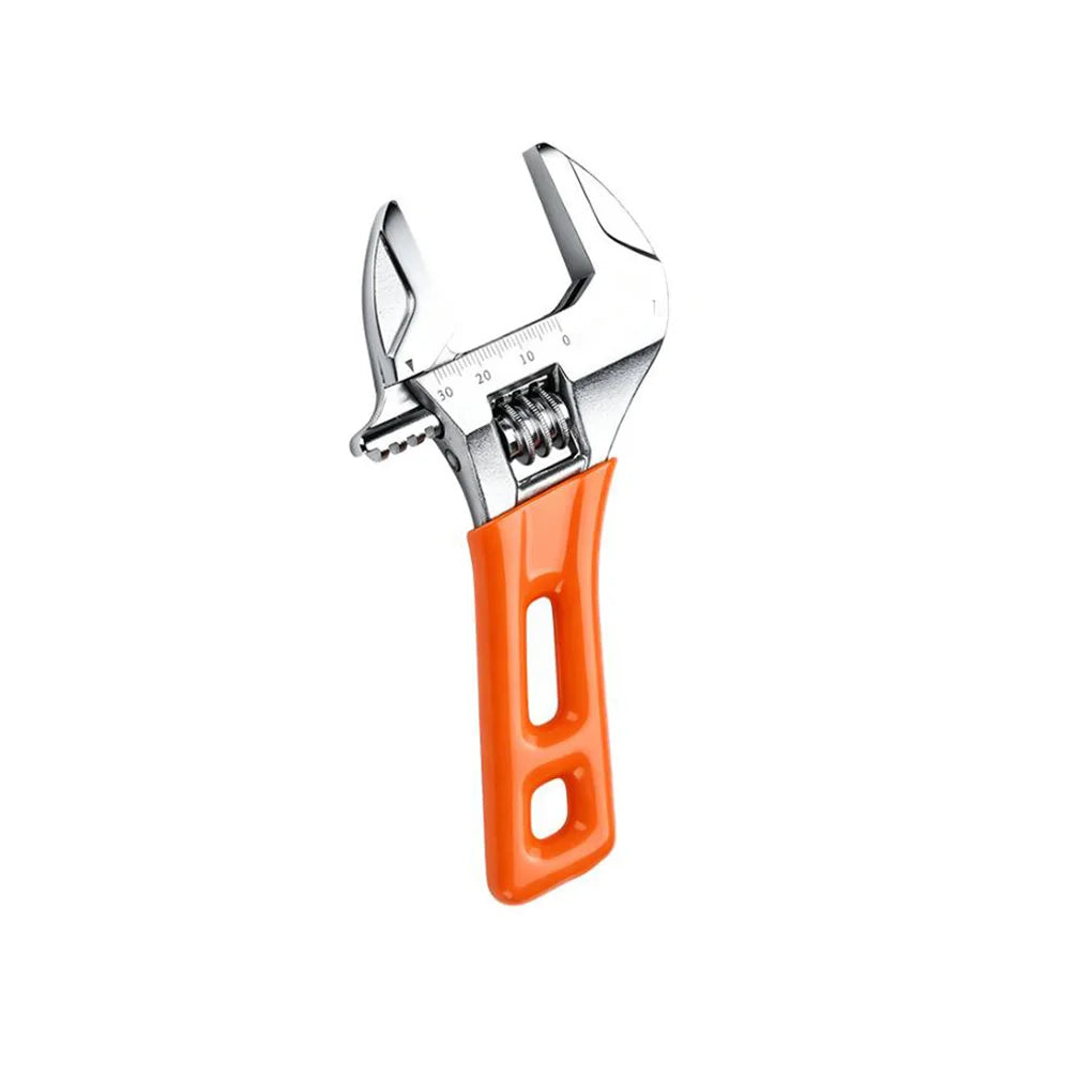 Short Handle Adjustable Ratchet Wrench 6/8" | Pipe Wrench Tool Adjustable Pipe Wrench Axl