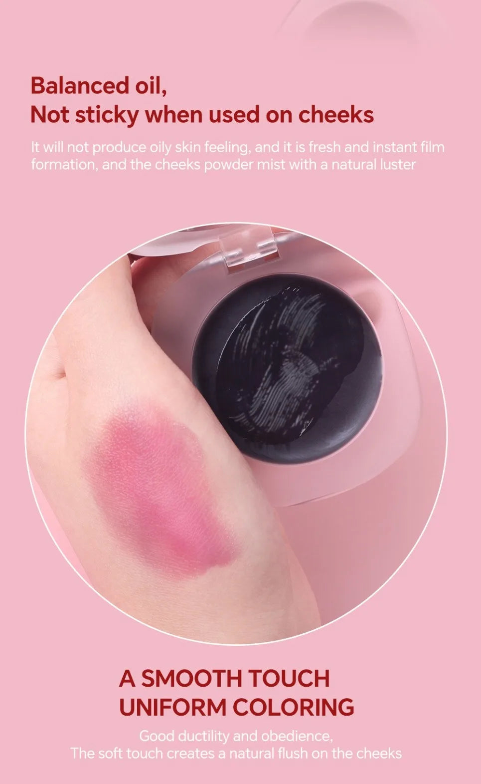 Magic Color-Changing Cream Blush | Vegan Private Label Cream Blush Axl