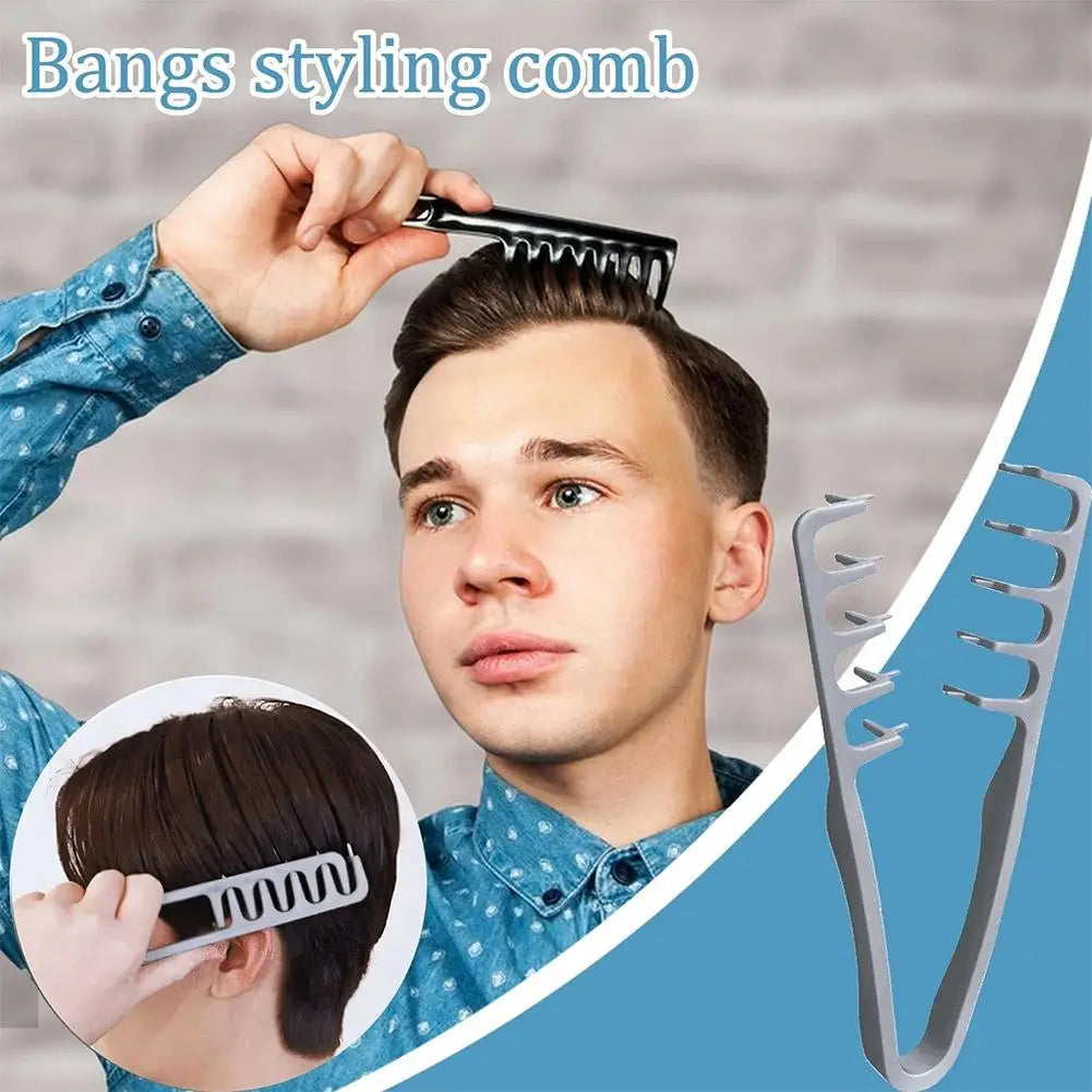Wide-Tooth Volumizing Hair Comb – Root Lifter & Bangs Styler Hair Styling Comb Axl