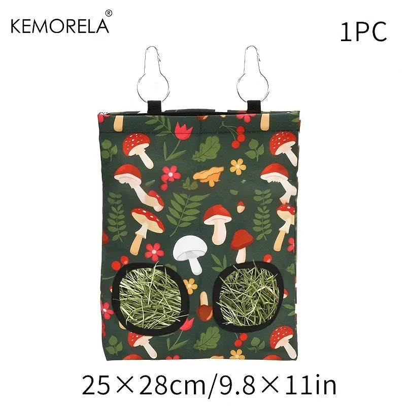 Rabbit Hay Feeder Bag 2 Holes – Guinea Pig & Small Pet Feeder Small Pet Hay Feeder Axl 1PCS L