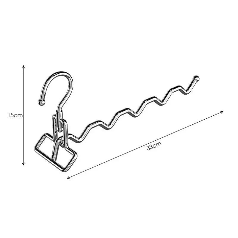 Folding Stainless Steel Travel Clothes Hanger | Portable Drying Folding Clothes Hanger Axl A
