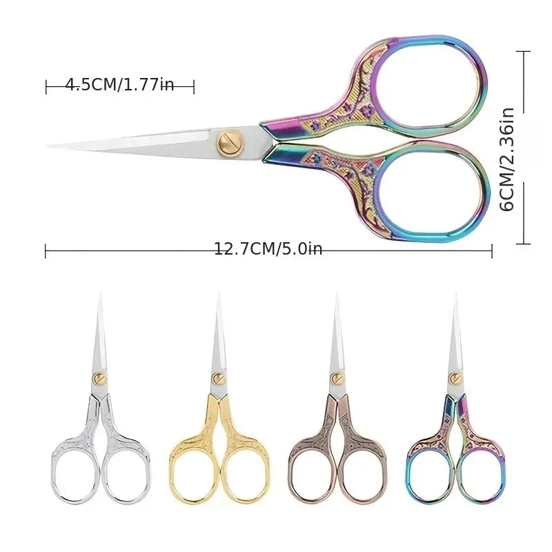 Vintage Stainless Steel Embroidery Scissors | Tailor Sewing Shears Embroidery Scissors Axl