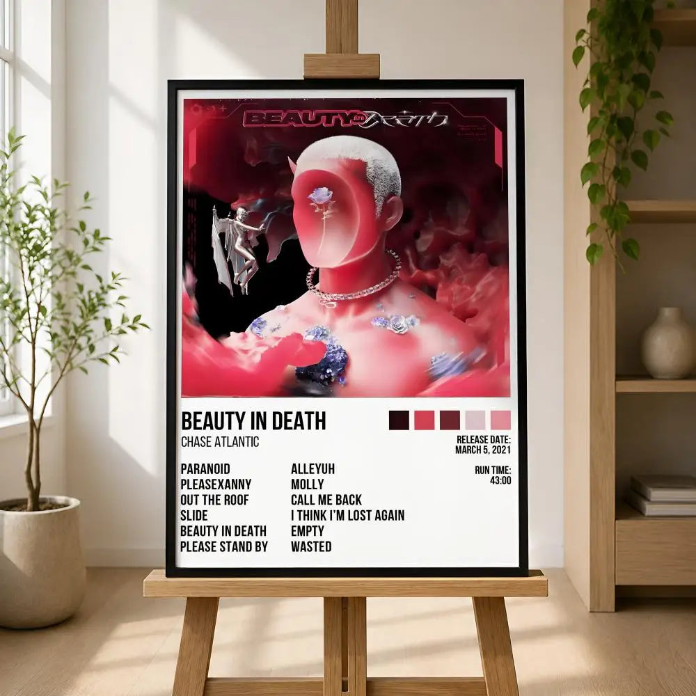 Chase Atlantic PVC Wall Poster – Peel & Stick HD Art Decor Wall Art Poster Axl