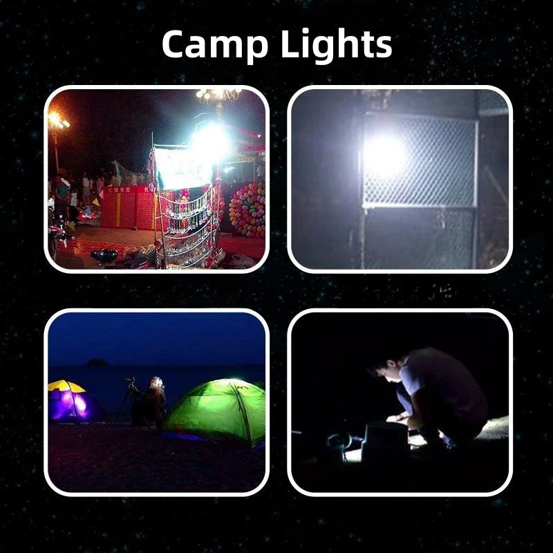 USB Rechargeable LED Camping Lantern Bulb with Hook – 2/4 Pack LED Camping Lantern Axl