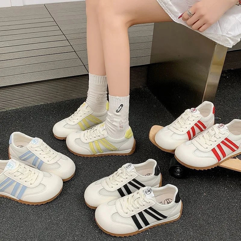 Women's Breathable Mesh Sneakers – Casual Low Top Gym Shoes Women's Sneakers Axl