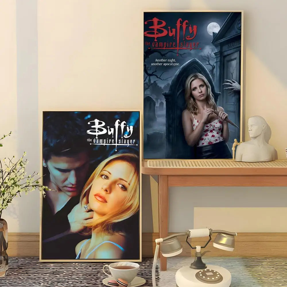 Buffy the Vampire Slayer HD Waterproof PVC Wall Sticker Poster Wall Sticker Poster Axl