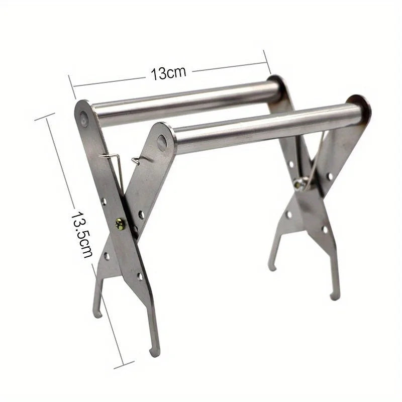 Stainless Steel Bee Hive Frame Grip | Beekeeping Clamp Tool Beekeeping Frame Grip Axl Silver