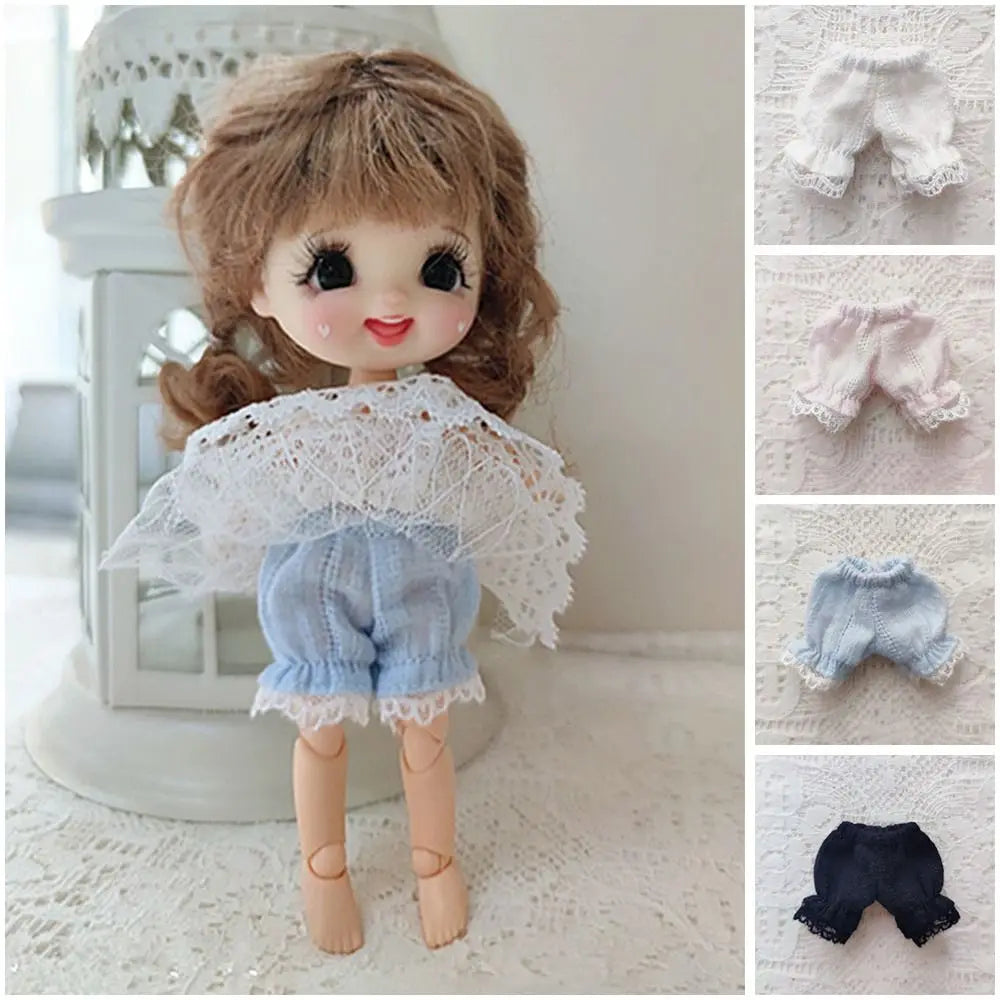 Cotton Lantern Shorts for 1/11 OB11 & 1/12 BJD Dolls Doll Clothing Axl