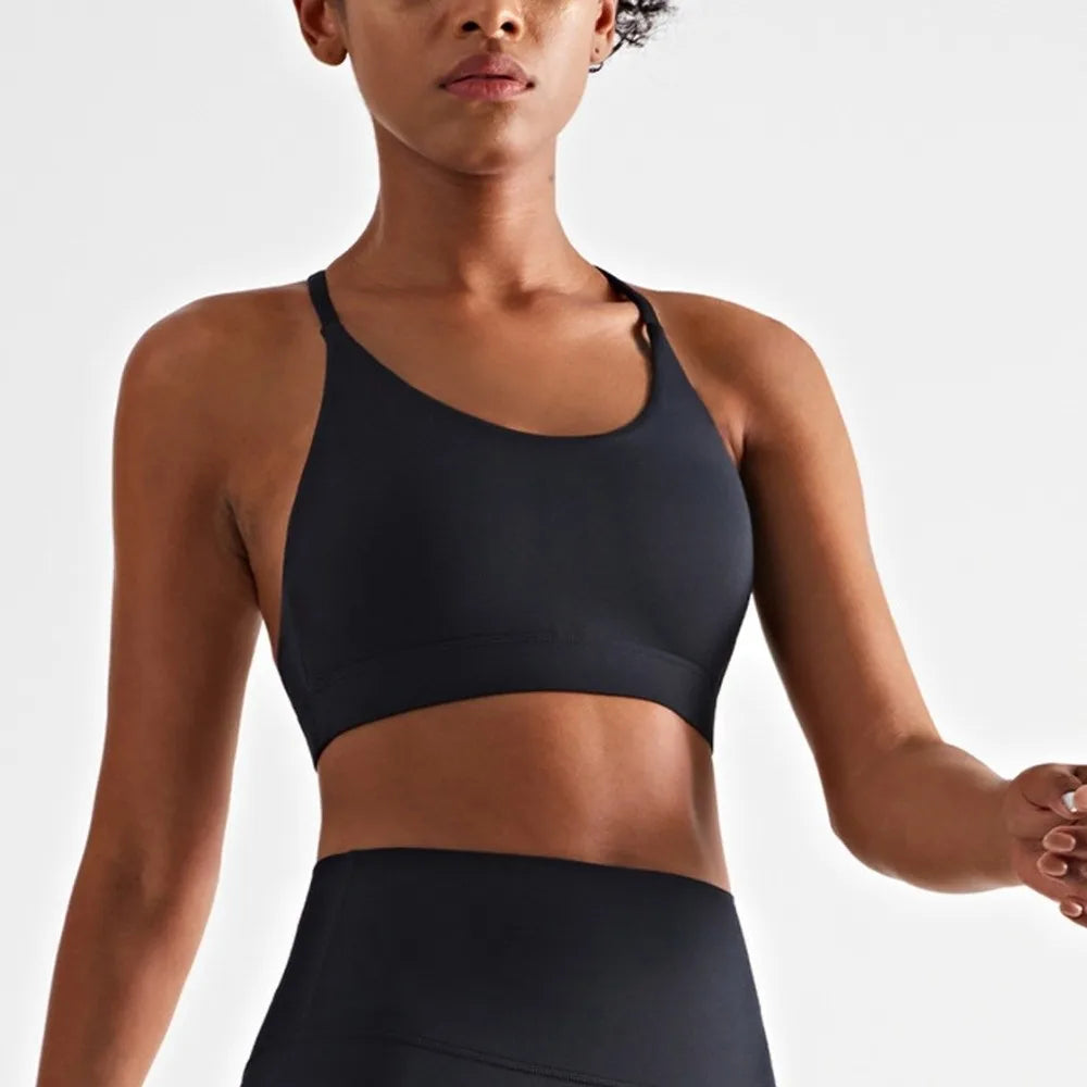 Women's Yoga Sports Bra – Breathable Slim Fit Fitness Bra Yoga Sports Bra Axl