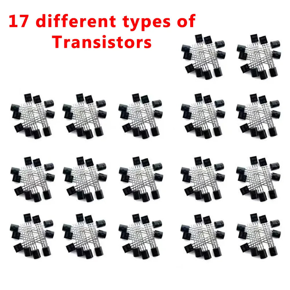 2110PCS Electronic Components Kit – Resistors, LEDs, Breadboard Electronic Components Kit Axl