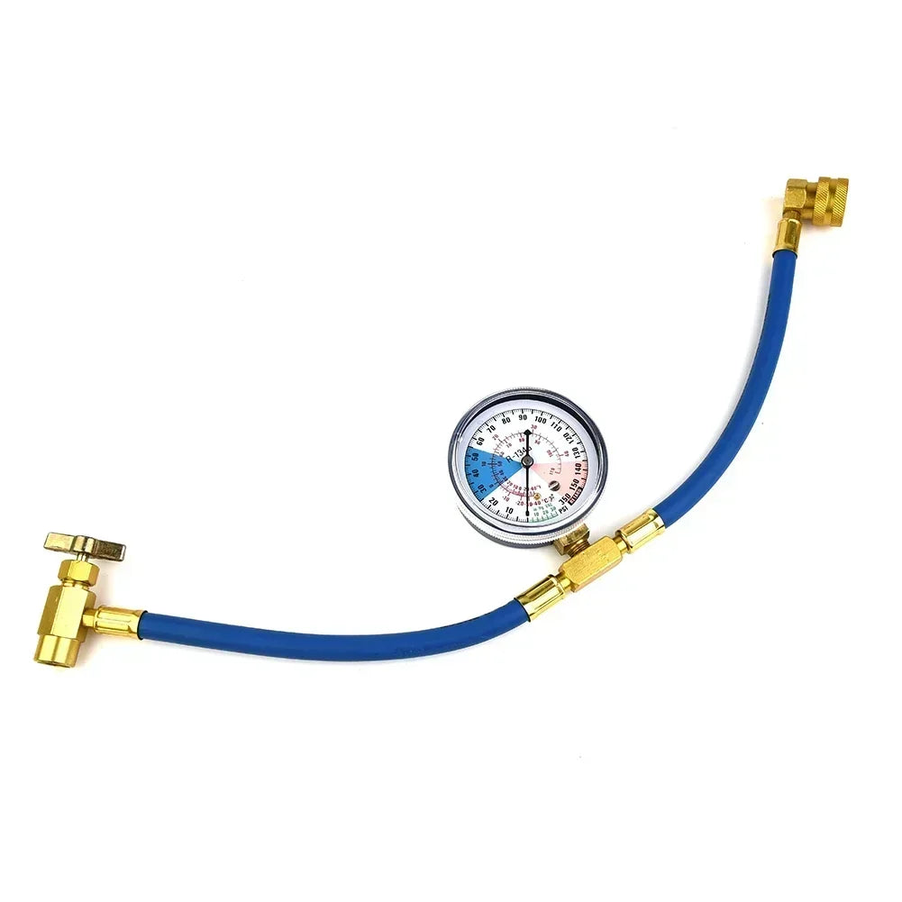 AC R134a Recharge Hose & Low Side Pressure Gauge for Cars AC Recharge Gauge Axl China Mainland