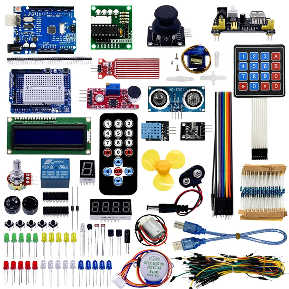 RFID Electronics Starter Kit for Arduino Uno R3 Board Arduino Starter Kit Axl R3 Improve Kit