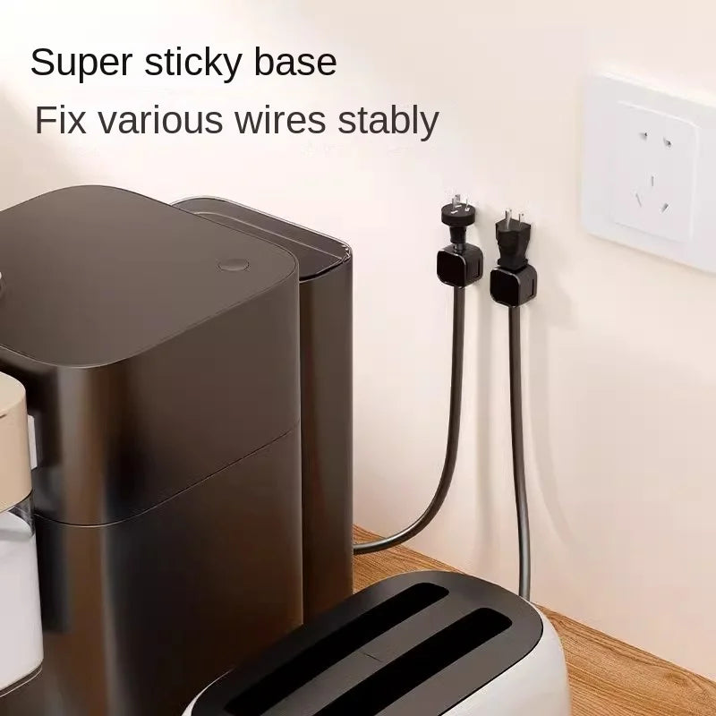 Adhesive Cable Clips – Cord Holder for Desk, Car & Wall Cable Clip Organizer Axl