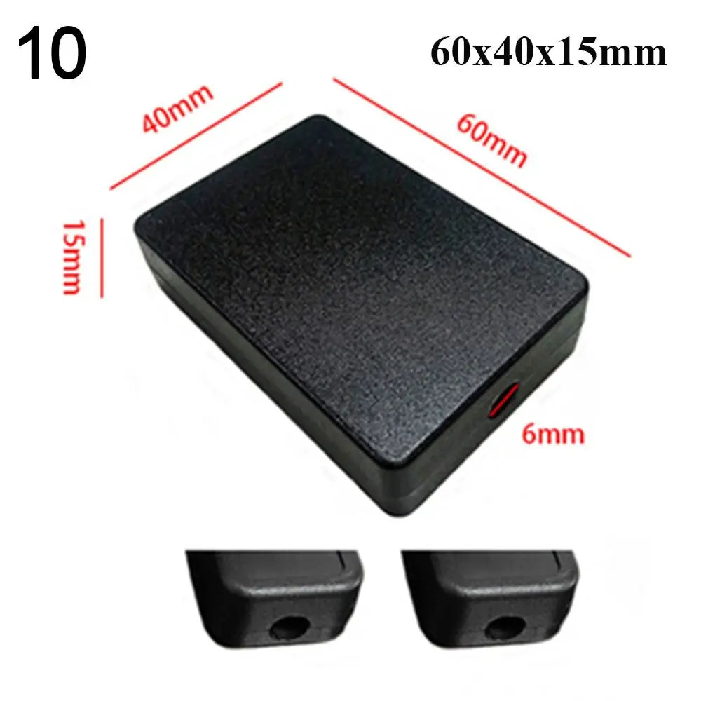 Waterproof Black Plastic DIY Electronic Project Enclosure Box Electronic Project Box Axl 10 60x40x15mm