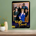 Night Court Classic TV Show Metal Poster Sign | Retro Wall Art Metal Wall Sign Axl aluminum sign aluminum 20x30cm