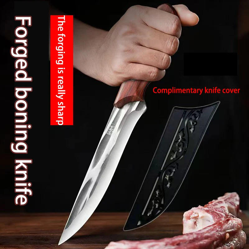 Forged Stainless Steel Chef & Boning Knife – 14.5cm Blade Chef Boning Knife Axl