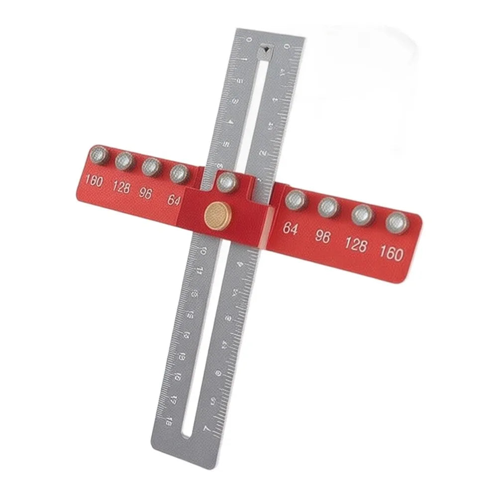 Cabinet Handle Hole Locator – Aluminum Drill Guide Mounting Jig Cabinet Mounting Jig Axl China Mainland