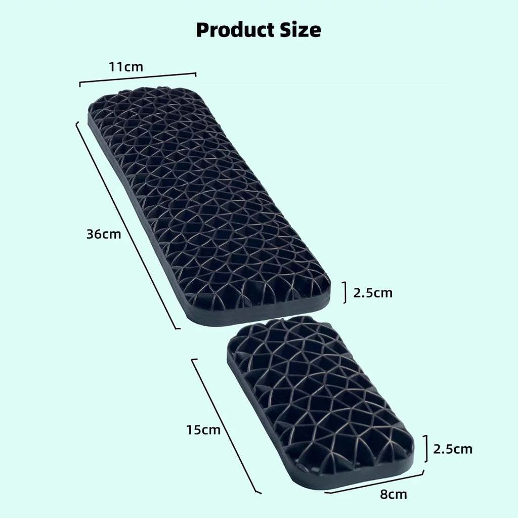 GUUGEI Memory Foam Wrist Rest & Mouse Pad – Ergonomic Set Wrist Rest Mouse Pad Axl