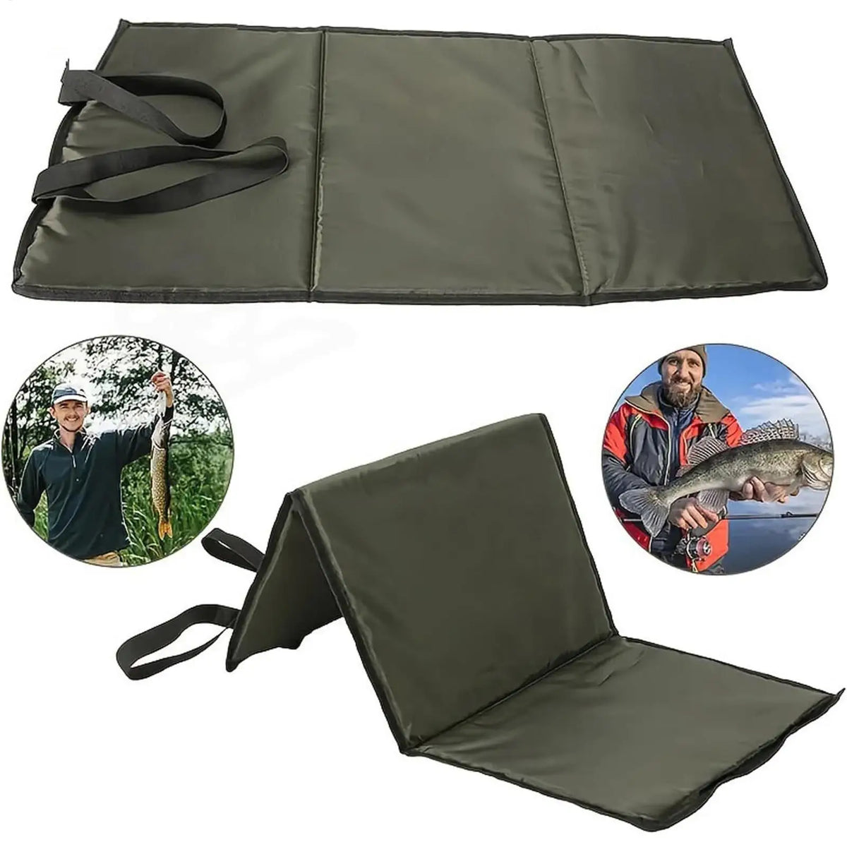 Foldable Carp Fishing Unhooking Mat – 3-Layer Protective Pad Fishing Unhooking Mat Axl