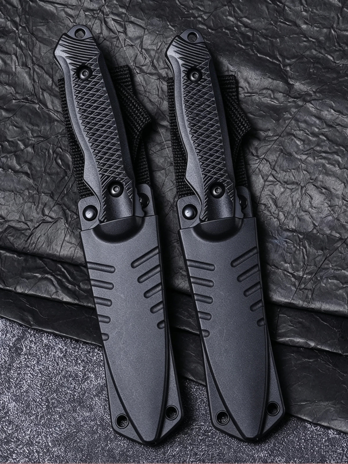 SHENJIU Black Blade Multi-Function Stainless Steel Kitchen Knife Kitchen Knife Axl 2pcs