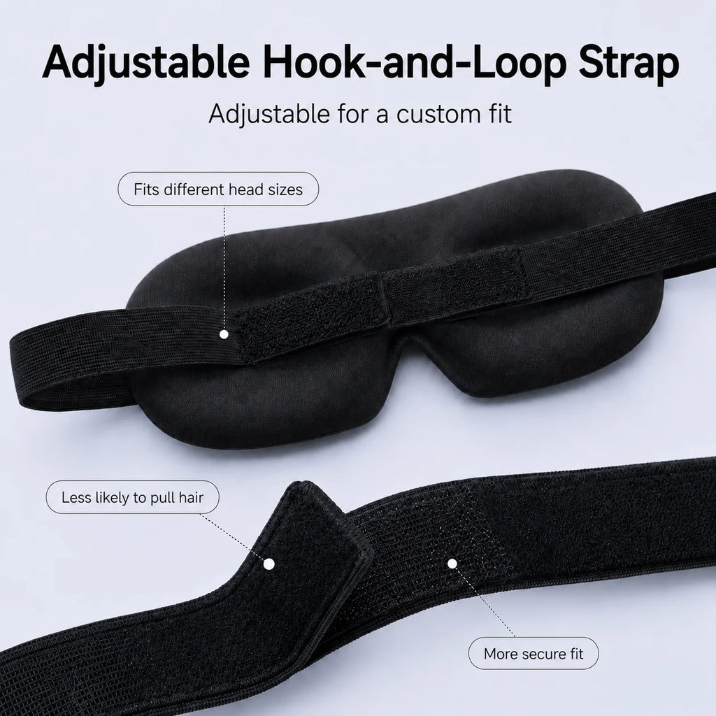 3D Sleep Mask – Memory Foam Eye Mask for Travel & Sleeping Sleep Eye Mask Axl