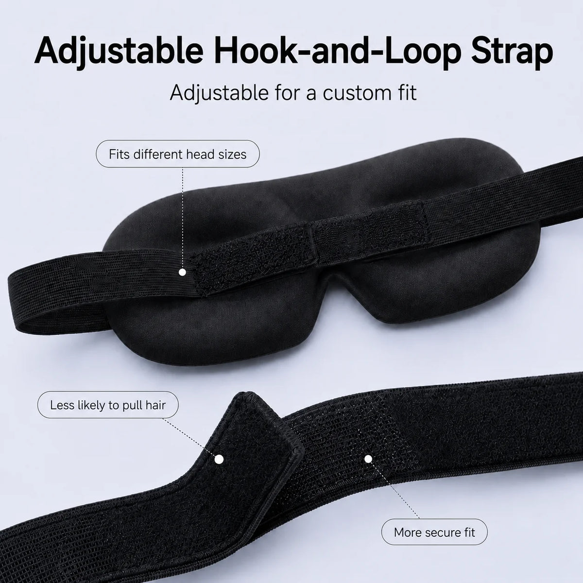 3D Sleep Mask – Memory Foam Eye Mask for Travel & Sleeping Sleep Eye Mask Axl