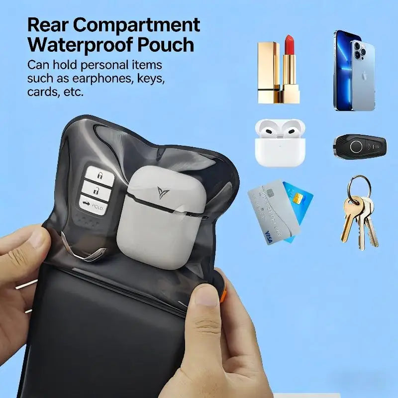 Floating Waterproof Phone Pouch IPX8 with Lanyard | Up to 7" Waterproof Phone Pouch Axl