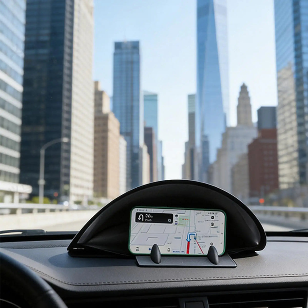Foldable Car Phone Sun Shade – Anti-Glare Dashboard Visor Car Phone Sun Shade Axl