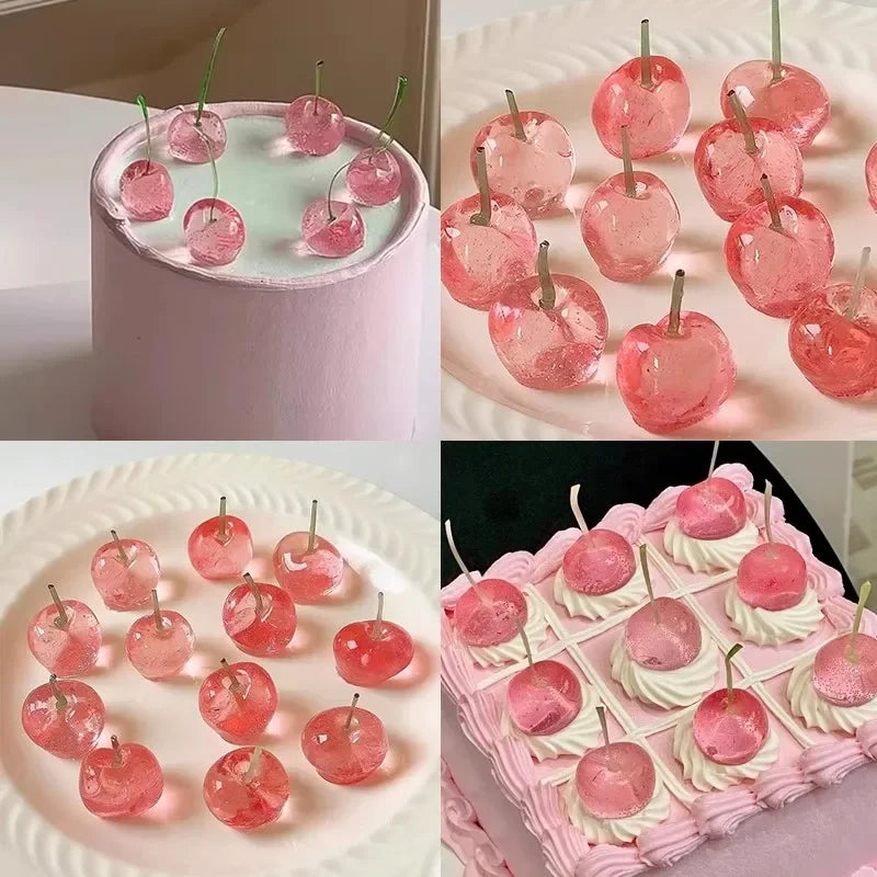 3D Cherry Silicone Mold – Baking, Candle & Clay Craft Tool Silicone Baking Mold Axl
