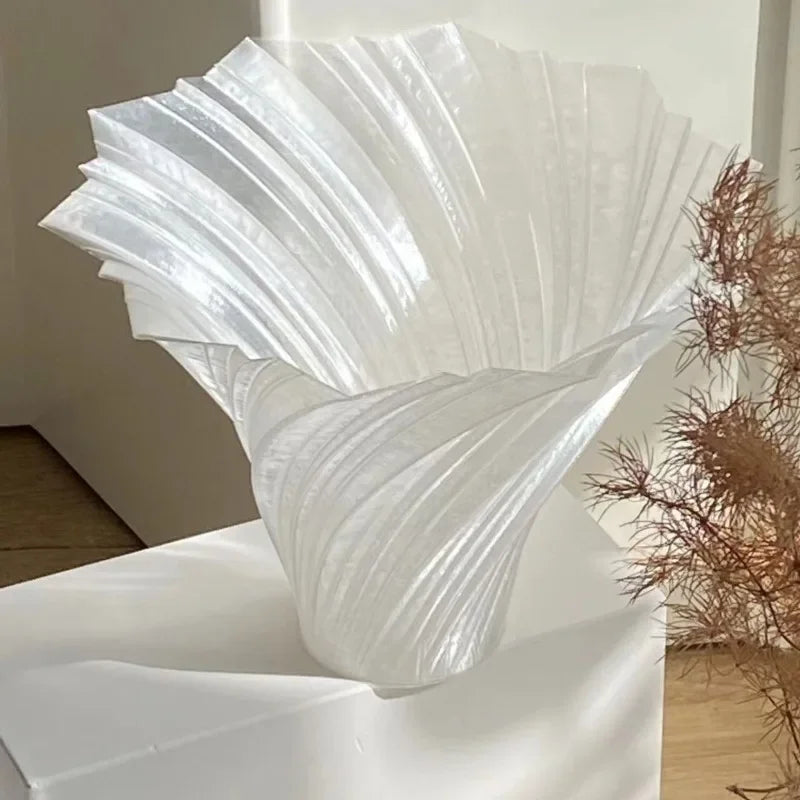 Luxury 3D Print Aesthetic Vase for Dried Flowers | Home Decor Decorative Vase Axl