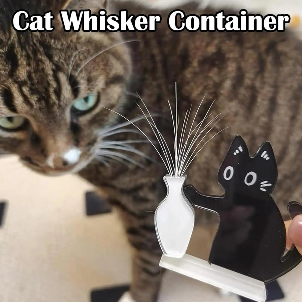 Cat Whisker Holder Fridge Magnet – Cute Acrylic Magnetic Ornament Fridge Magnet Axl