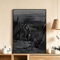 Lost Satan HD Art Poster – Waterproof Sticky Wall Decor Wall Art Poster Axl White1 21X30cmNoframe