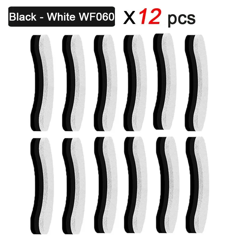 KEMORELA WF060 Activated Carbon Filters for Pet Water Fountain Pet Fountain Filter Axl B-12PCS No plug